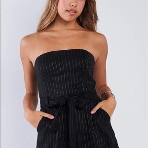 Pin Striped Romper